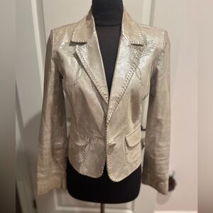 One of a kind signature high quality leather jacket